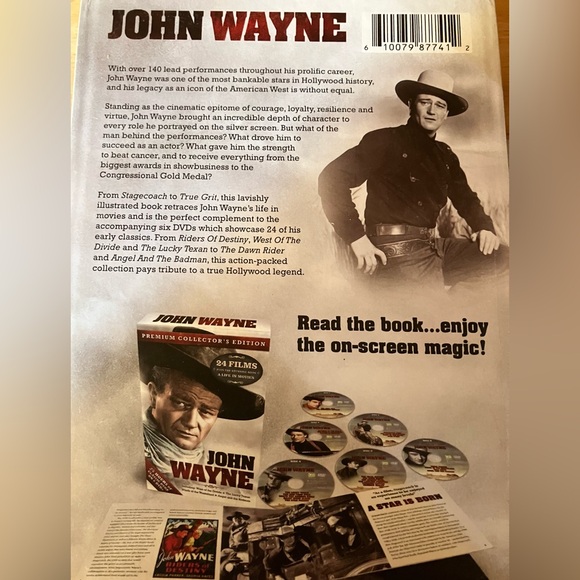 John Wayne DVD Set- 25 Hours/24 Films - Picture 11 of 13